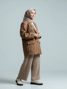 Blazer Lurik Oversized